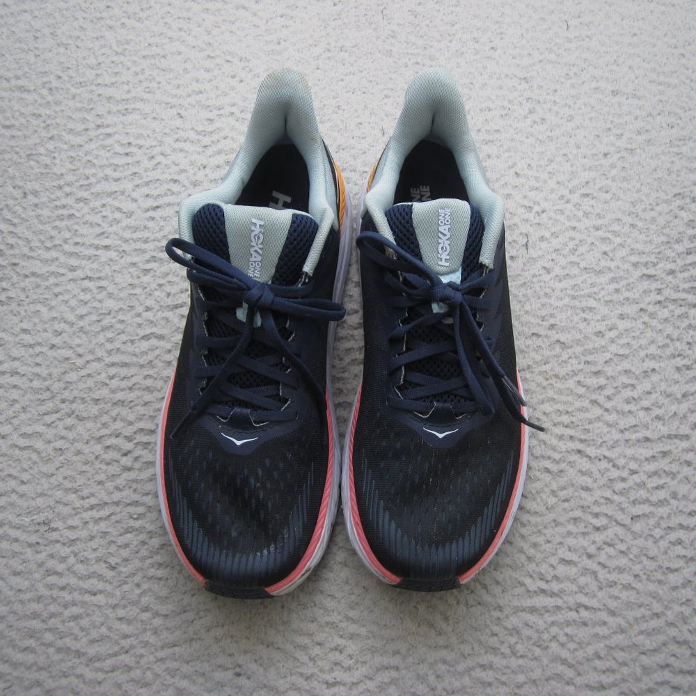 Hoka Shoes Womens Size 11 Blue Clifton 7 Running One One Sneakers